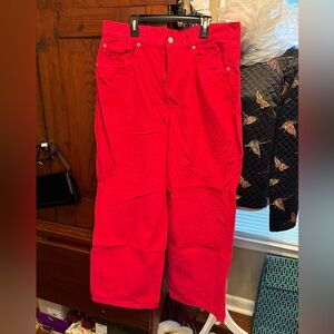 BDG Urban Outfitters Hot Pink Corduroy Pant